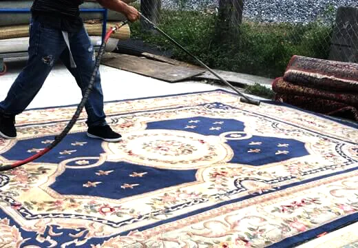 Rug Dusting Process Rug Dusting Process